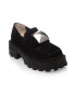 Gemelli Shoes Mocasini de piele intoarsa Onyx - Pled.ro