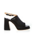 Gemelli Shoes Sandale de piele cu toc masiv Ramon - Pled.ro