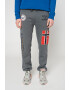 Geo Norway Pantaloni sport cu aplicatii logo Myer - Pled.ro