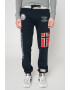 Geo Norway Pantaloni sport cu aplicatii logo Myer - Pled.ro