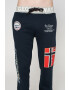 Geo Norway Pantaloni sport cu aplicatii logo Myer - Pled.ro