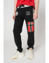 Geo Norway Pantaloni sport cu aplicatii logo Myer - Pled.ro