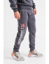 Geo Norway Pantaloni sport cu imprimeu logo si snur in talie Machal - Pled.ro