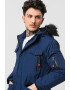 Geographical Norway Geaca parka cu gluga si buzunare cu clapa Coquin - Pled.ro