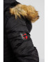 Geographical Norway Geaca parka cu vatelina si gluga Abeille - Pled.ro