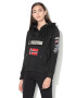 Geographical Norway Hanorac cu buzunar frontal si captuseala din fleece Gymclass - Pled.ro