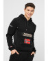 Geographical Norway Hanorac cu fermoar scurt si logo brodat Gymclass - Pled.ro