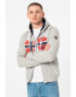 Geographical Norway Hanorac cu fermoar si logo brodat Gayto - Pled.ro