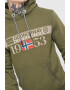 Geographical Norway Hanorac din amestec de bumbac cu imprimeu logo Fastlife - Pled.ro