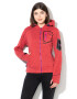 Geographical Norway Hanorac din material fleece cu fermoar si fente pentru degetele mari Electra - Pled.ro