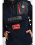 Geographical Norway Hanorac din material teddy cu logo Terifique - Pled.ro