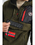 Geographical Norway Hanorac din material teddy cu logo Terifique - Pled.ro