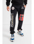 Geographical Norway Pantaloni sport cu aplicatii logo Myer - Pled.ro