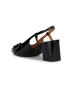 Geox Pantofi slingback de piele lacuita Bigliana - Pled.ro