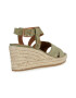 Geox Sandale-espadrile de piele intoarsa cu platforma - Pled.ro