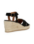 Geox Sandale-espadrile de piele intoarsa cu platforma - Pled.ro