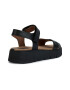 Geox Sandale wedge cu garnituri de piele - Pled.ro