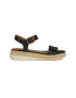 Geox Sandale wedge de piele cu model perfoat - Pled.ro