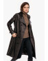 Gerali Tailoring Trench din piele naturala pentru Femei Model Leather Trench - Pled.ro