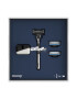 Gillette Set cadou: Aparat de ras Mach3 + 2 rezerve + suport - Pled.ro