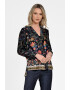 GIORGAL Bluza cu aspect satinat si model floral Nantes - Pled.ro