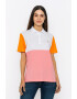 Giorgio di Mare Tricou polo din bumbac cu model colorblock - Pled.ro