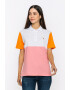 Giorgio di Mare Tricou polo din bumbac cu model colorblock - Pled.ro