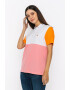 Giorgio di Mare Tricou polo din bumbac cu model colorblock - Pled.ro