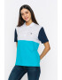 Giorgio di Mare Tricou polo din bumbac cu model colorblock - Pled.ro