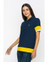 Giorgio di Mare Tricou polo din bumbac cu model pique - Pled.ro