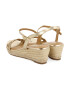 Gioseppo Espadrile wedge cu detalii de piele - Pled.ro