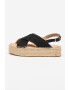 Gioseppo Sandale-espadrile flatform din piele intoarsa Comala - Pled.ro