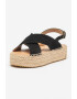 Gioseppo Sandale-espadrile flatform din piele intoarsa Comala - Pled.ro