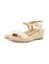 Gioseppo Sandale-espadrile wedge de piele - Pled.ro