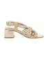 Gioseppo Sandale slingback de piele cu aspect impletit Maliq - Pled.ro