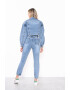 Glamorous Jacheta crop din denim cu terminatii franjurate - Pled.ro