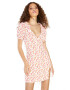 Glamorous Rochie cu decolteu in V si imprimeu floral - Pled.ro