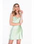 Glamorous Rochie mini cu aspect satinat - Pled.ro