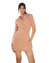 Glamorous Rochie mini cu fenta cu fermoar - Pled.ro