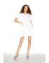 Glamorous Rochie mini cu maneci bufante - Pled.ro