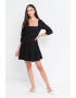 Glamorous Rochie plisata cu spate decupat - Pled.ro