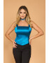 GODEEA Top-corset de satin - Pled.ro