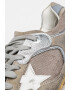 GOLDEN GOOSE Pantofi sport cu garnituri de piele intoarsa si aspect uzat - Pled.ro