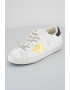 GOLDEN GOOSE Pantofi sport de piele cu captuseala teddy - Pled.ro