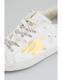 GOLDEN GOOSE Pantofi sport de piele cu captuseala teddy - Pled.ro