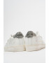 GOLDEN GOOSE Pantofi sport de piele cu garnitura cu paiete Matchstar - Pled.ro