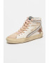 GOLDEN GOOSE Pantofi sport de piele cu garnituri de piele intoarsa Slide - Pled.ro