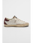 GOLDEN GOOSE Pantofi sport de piele cu insertii de piele intoarsa Super Star Classic - Pled.ro