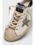 GOLDEN GOOSE Pantofi sport de piele cu insertii de piele intoarsa Super Star Classic - Pled.ro