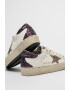 GOLDEN GOOSE Pantofi sport de piele cu paiete Hi Star - Pled.ro